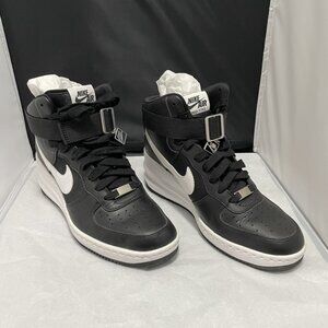 Nike Lunar Force 1 Sky Hi Women's Shoes Black White Panda Size 8